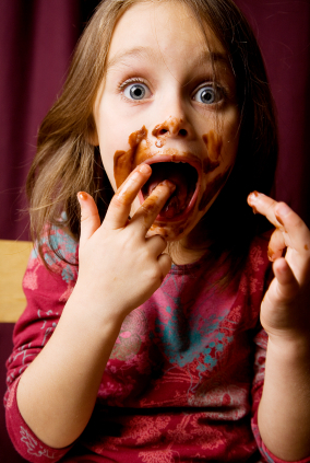 Girl With Chocolate