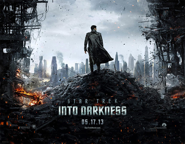 star trek into darkness spock poster