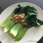 Bok choy with oyster sauce
